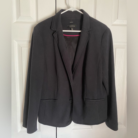 Talbots black blazer - Picture 1 of 8